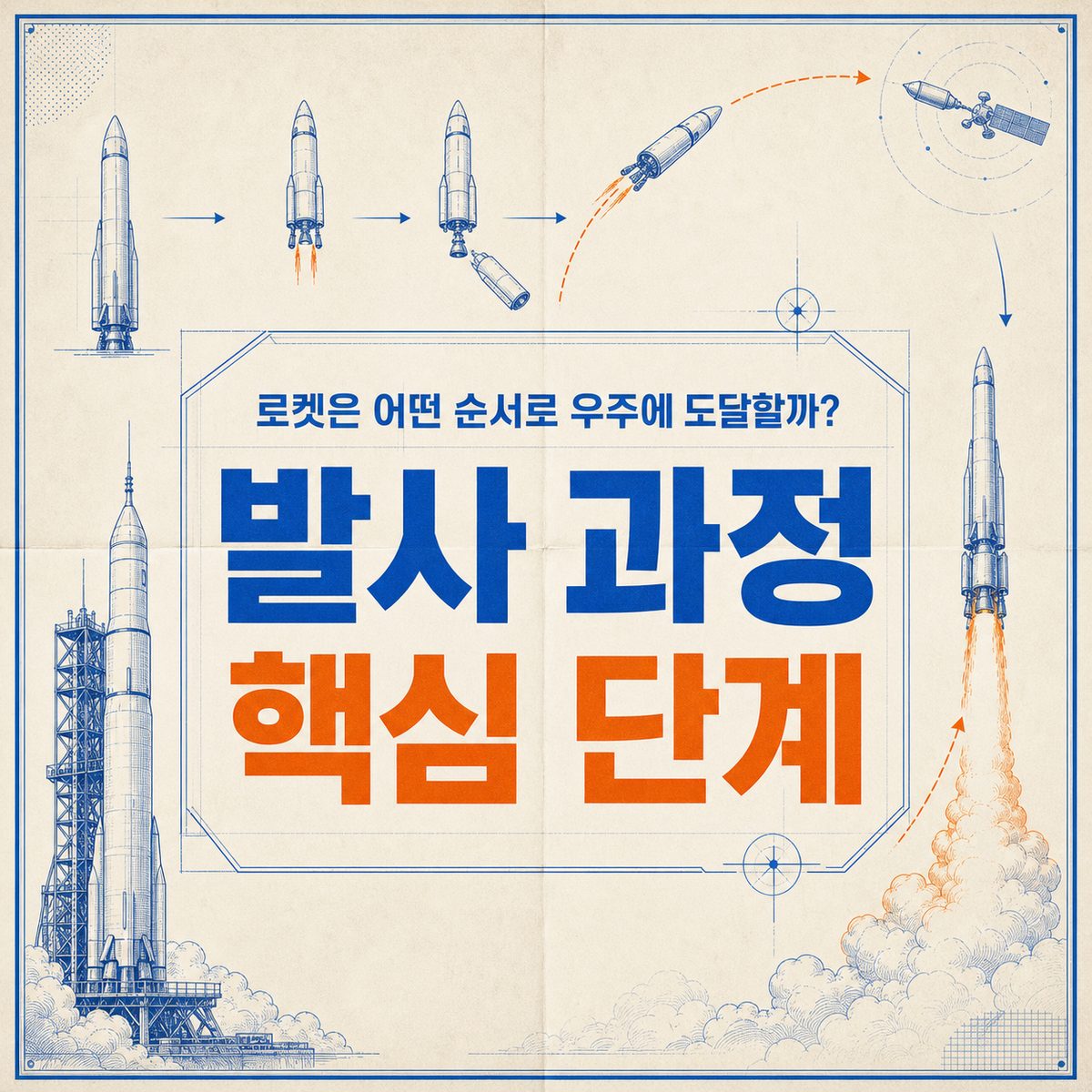 로켓은 어떤 순서로 우주에 도달할까? 발사 과정 핵심 단계