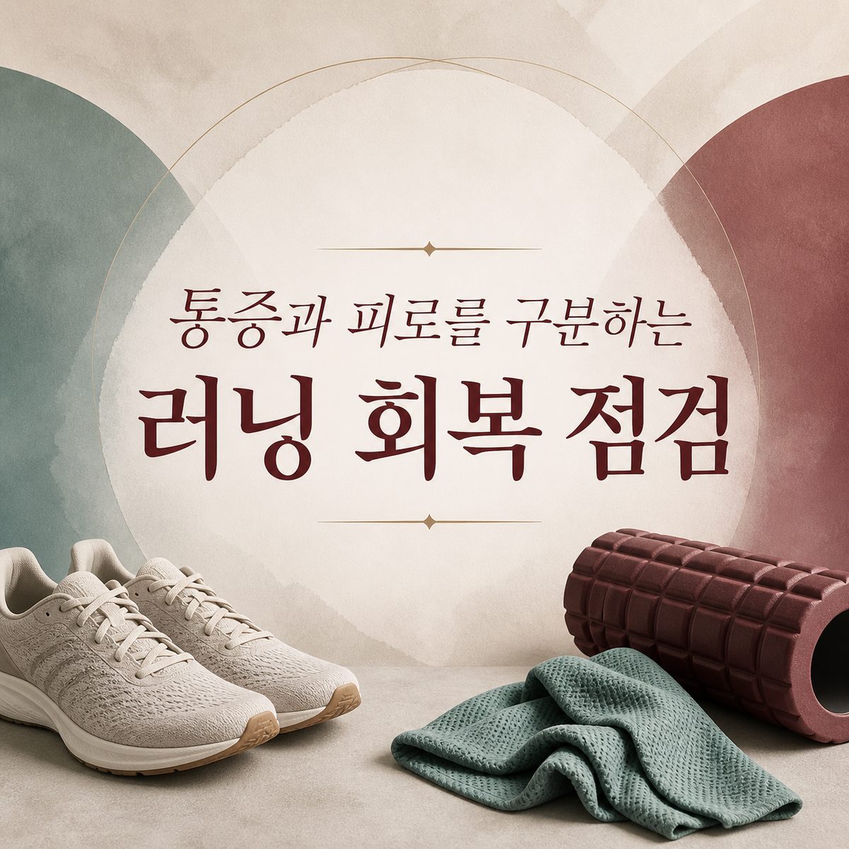 통증과 피로를 구분하는 러닝 회복 점검