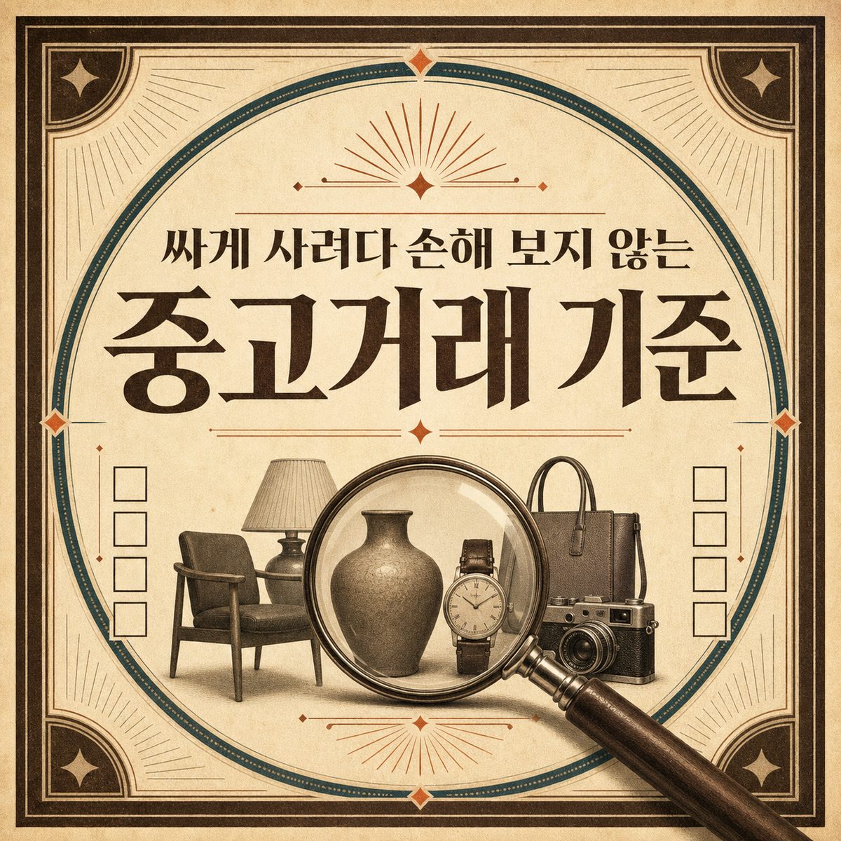 싸게 사려다 손해 보지 않는 중고거래 기준