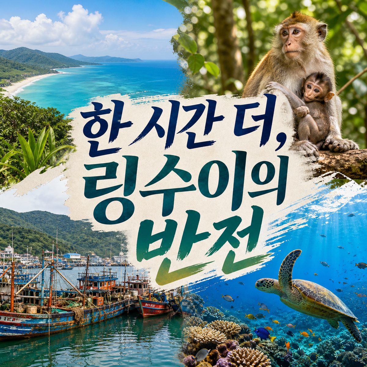 싼야에서 한 시간 더 가면 만나는 링수이의 반전