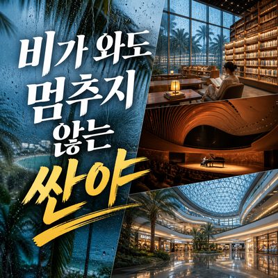 비가 와도 싼야 여행이 멈추지 않는 곳들