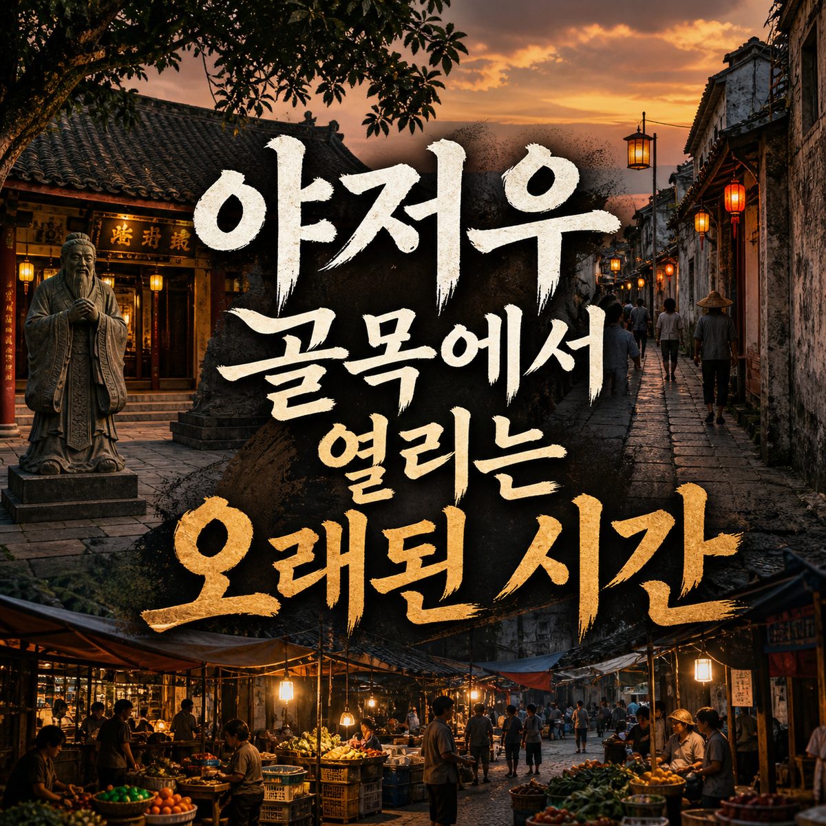 야저우 골목에서 싼야의 오래된 시간이 열린다