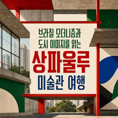 브라질 모더니즘과 도시 이미지를 읽는 상파울루 미술관 여행