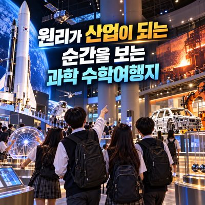 원리가 산업이 되는 순간을 보는 과학 수학여행지