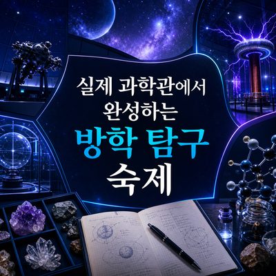 실제 과학관에서 완성하는 방학 탐구 숙제