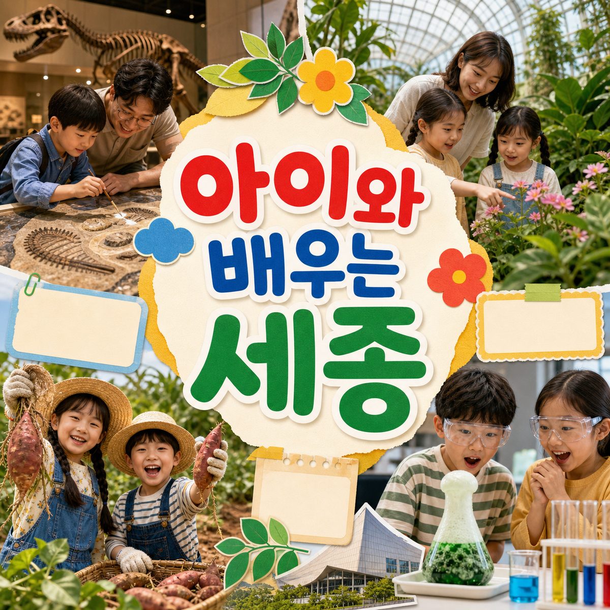 아이와 함께 배우고 체험하는 세종 여행