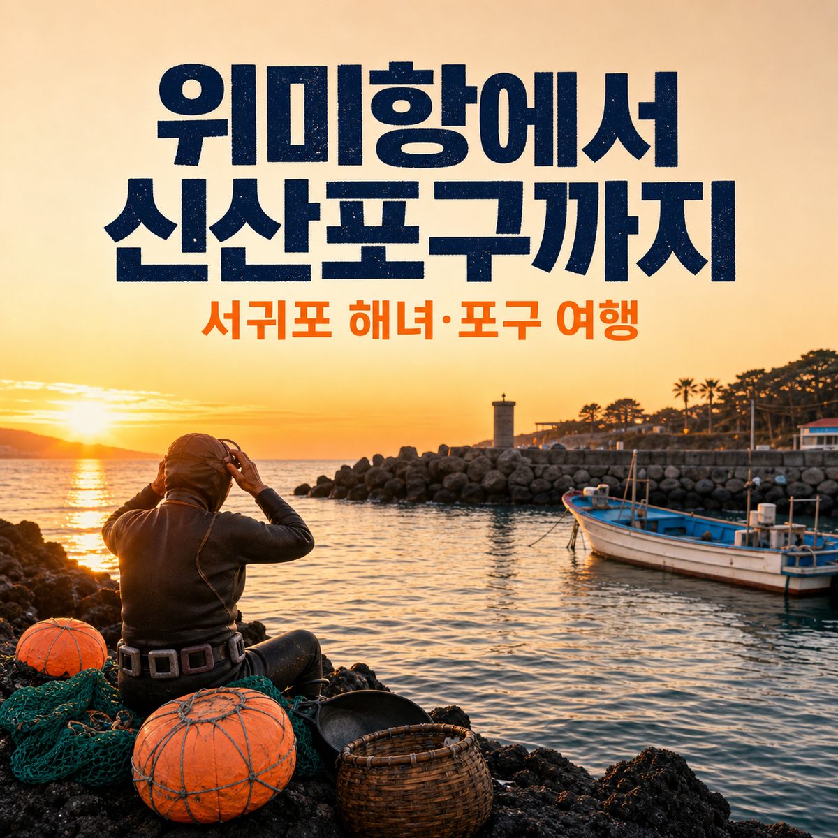 위미항에서 신산포구까지 서귀포 해녀·포구 여행