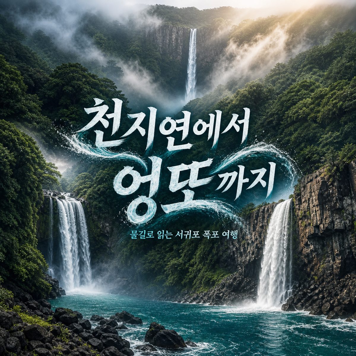 천지연에서 엉또까지 물길로 읽는 서귀포 폭포 여행