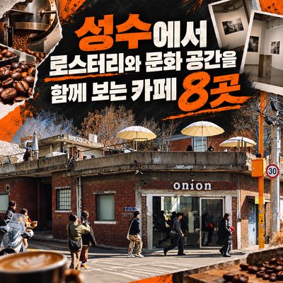 성수에서 로스터리와 문화 공간을 함께 보는 카페 8곳