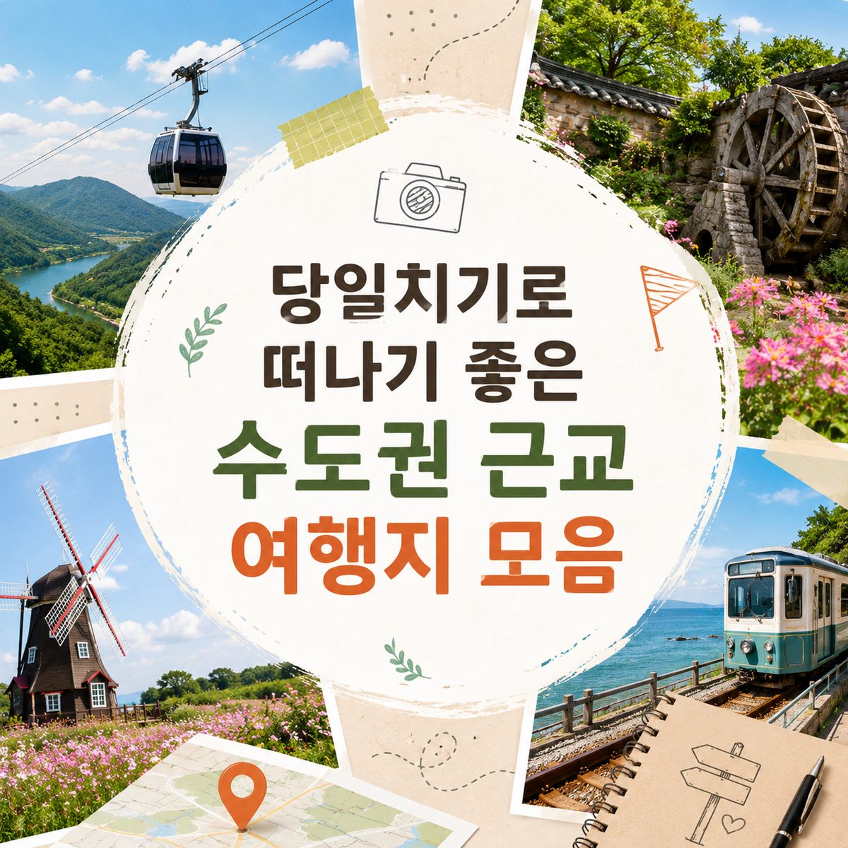 당일치기로 떠나기 좋은 수도권 근교 여행지 모음