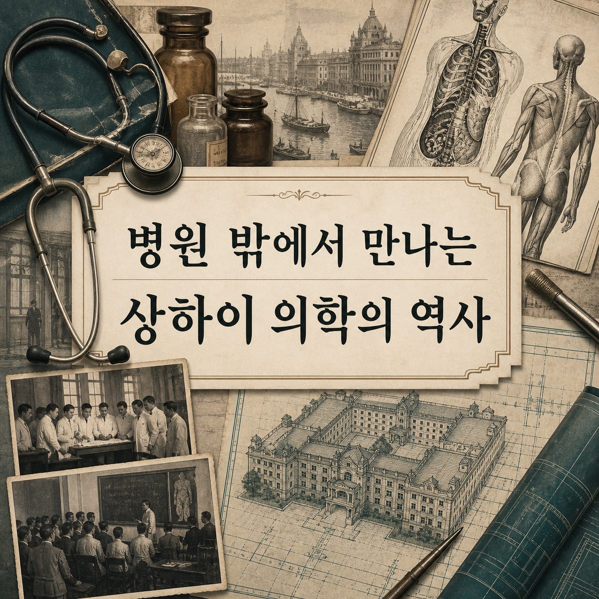 병원 밖에서 만나는 상하이 의학의 역사
