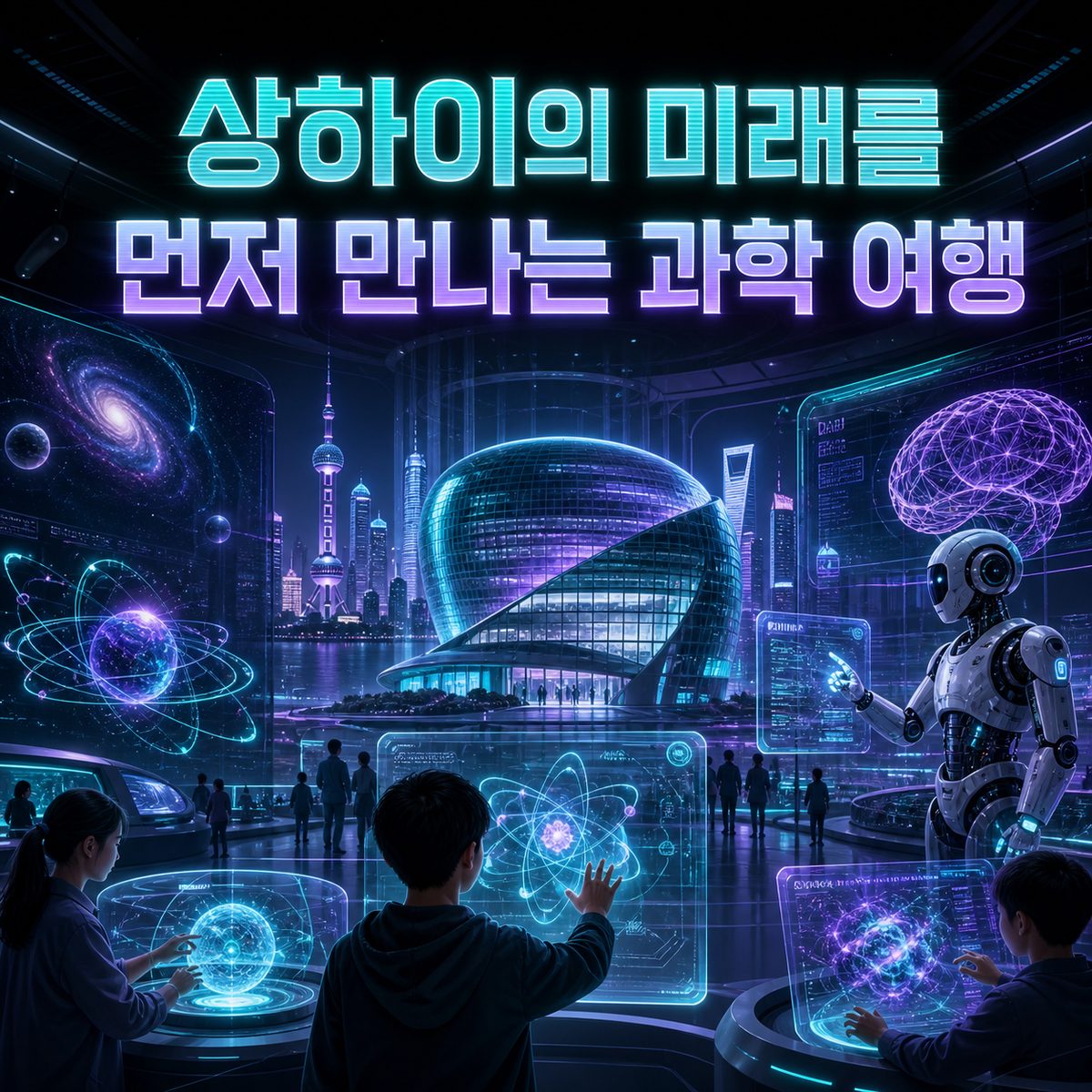 상하이의 미래를 먼저 만나는 과학기술 여행