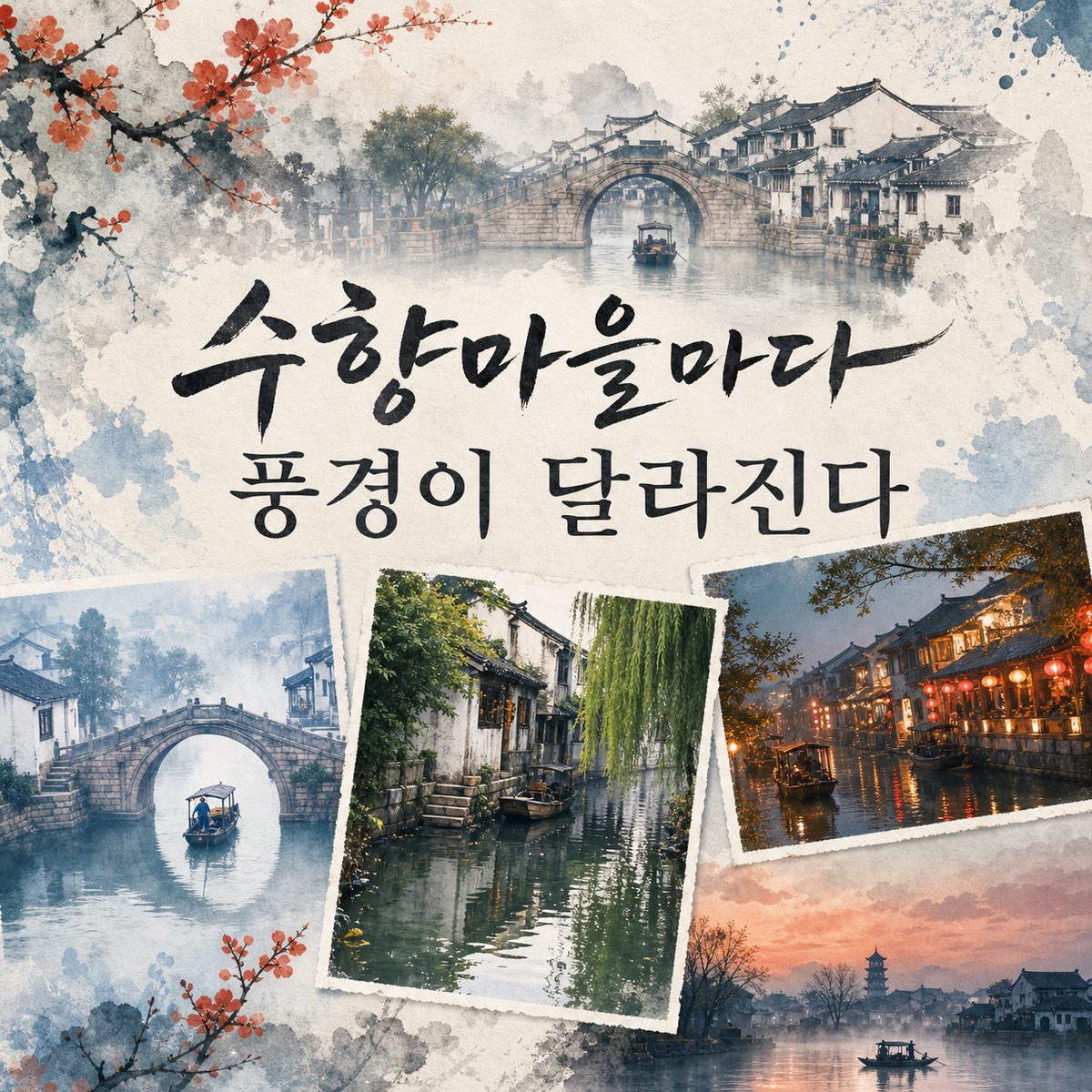 수향마을마다 풍경이 달라지는 상하이 근교 여행