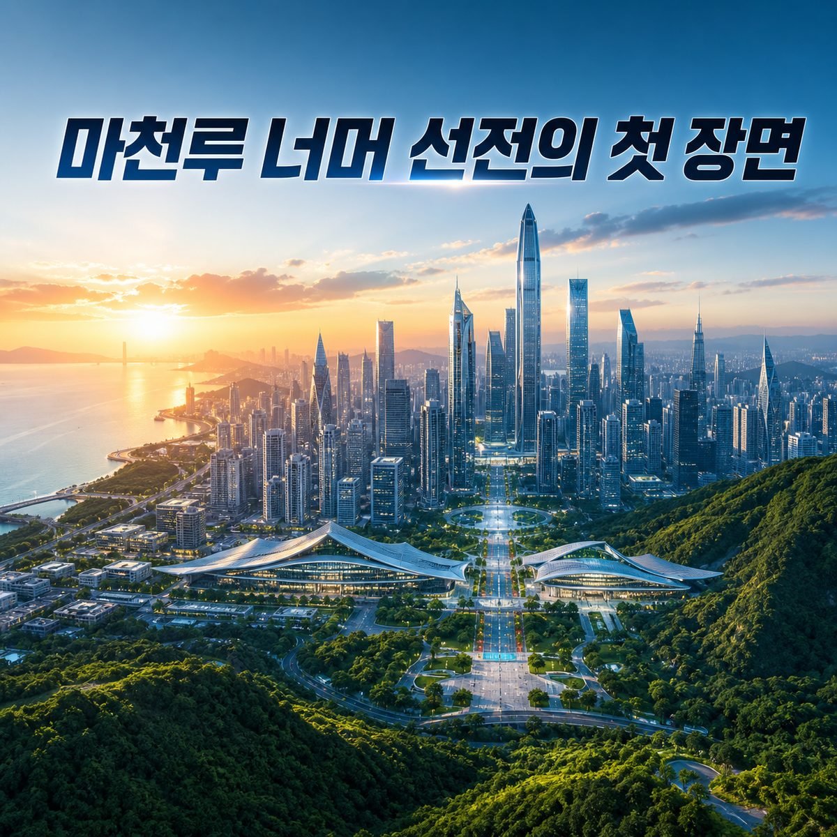 마천루만 보고 돌아서면 놓치는 선전의 첫 장면