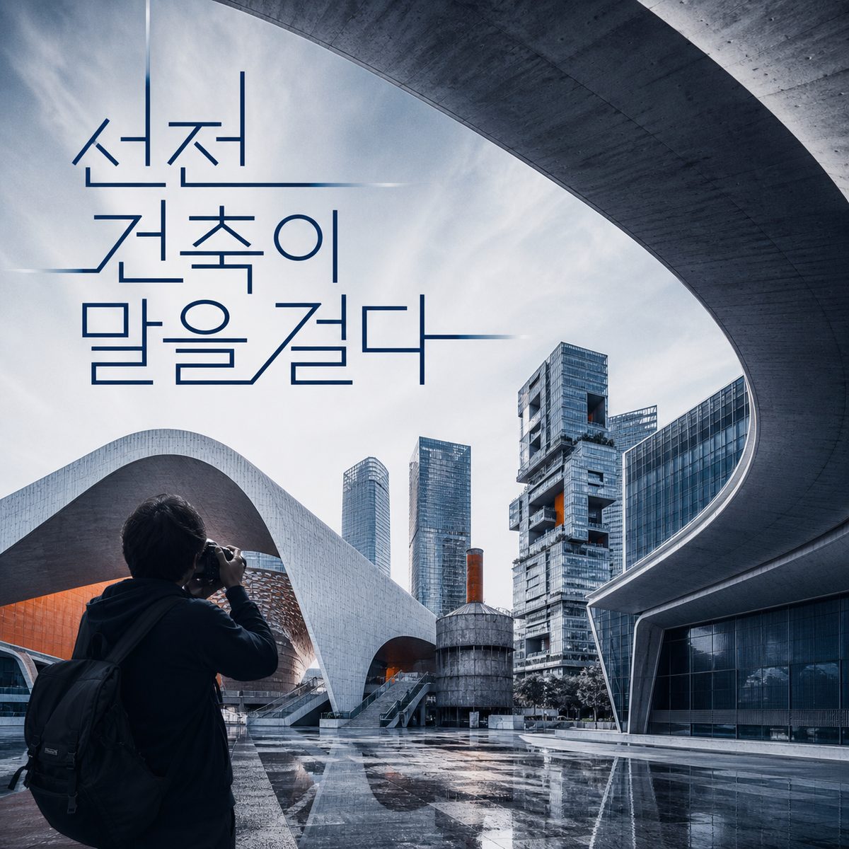 카메라를 들면 선전 건축이 말을 걸어온다
