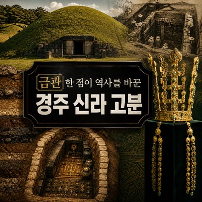금관 한 점이 역사를 바꾼 경주 신라 고분