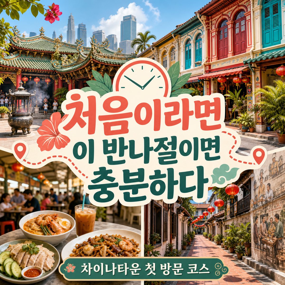 차이나타운이 처음이라면 이 반나절이면 충분하다