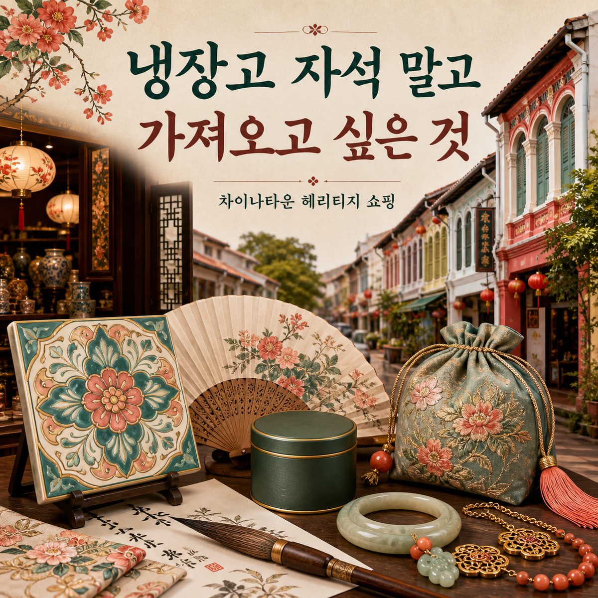 냉장고 자석 말고 가져오고 싶은 차이나타운