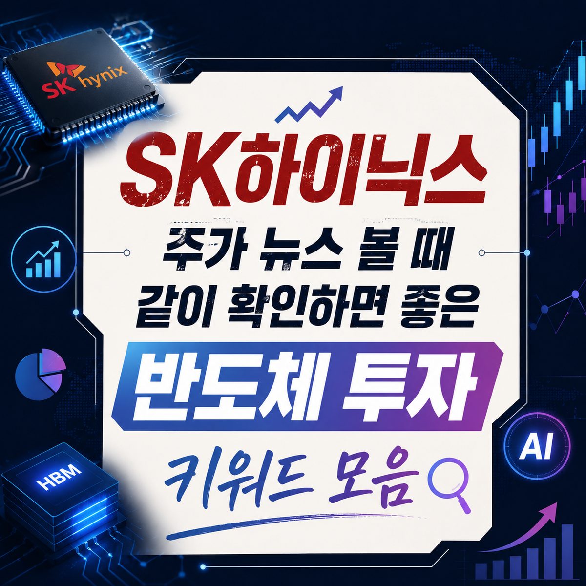 SK하이닉스 주가 뉴스 볼 때 같이 확인하면 좋은 반도체 투자 키워드 모음