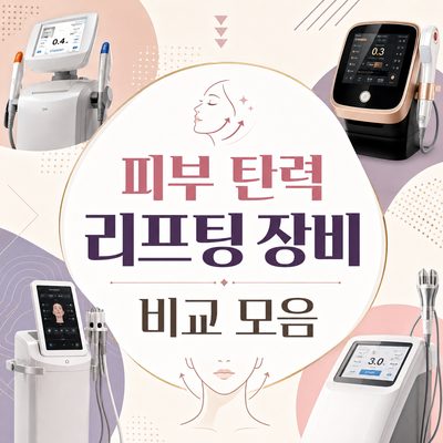 피부 탄력 리프팅 장비 비교 모음