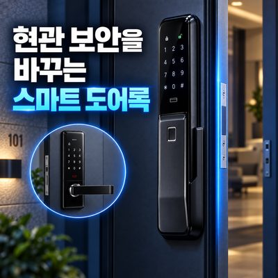 현관 보안을 바꾸는 스마트 도어록
