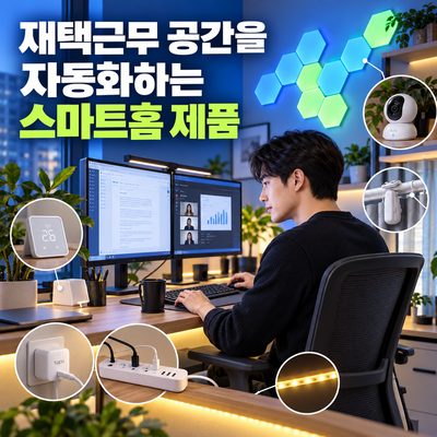 재택근무 공간을 자동화하는 스마트홈 제품