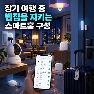 장기 여행 중 빈집을 지키는 스마트홈 구성