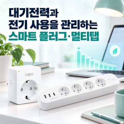 대기전력과 전기 사용을 관리하는 스마트 플러그·멀티탭