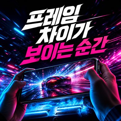 프레임이 흔들릴 때 체감 차이가 드러나는 게이밍 스마트폰
