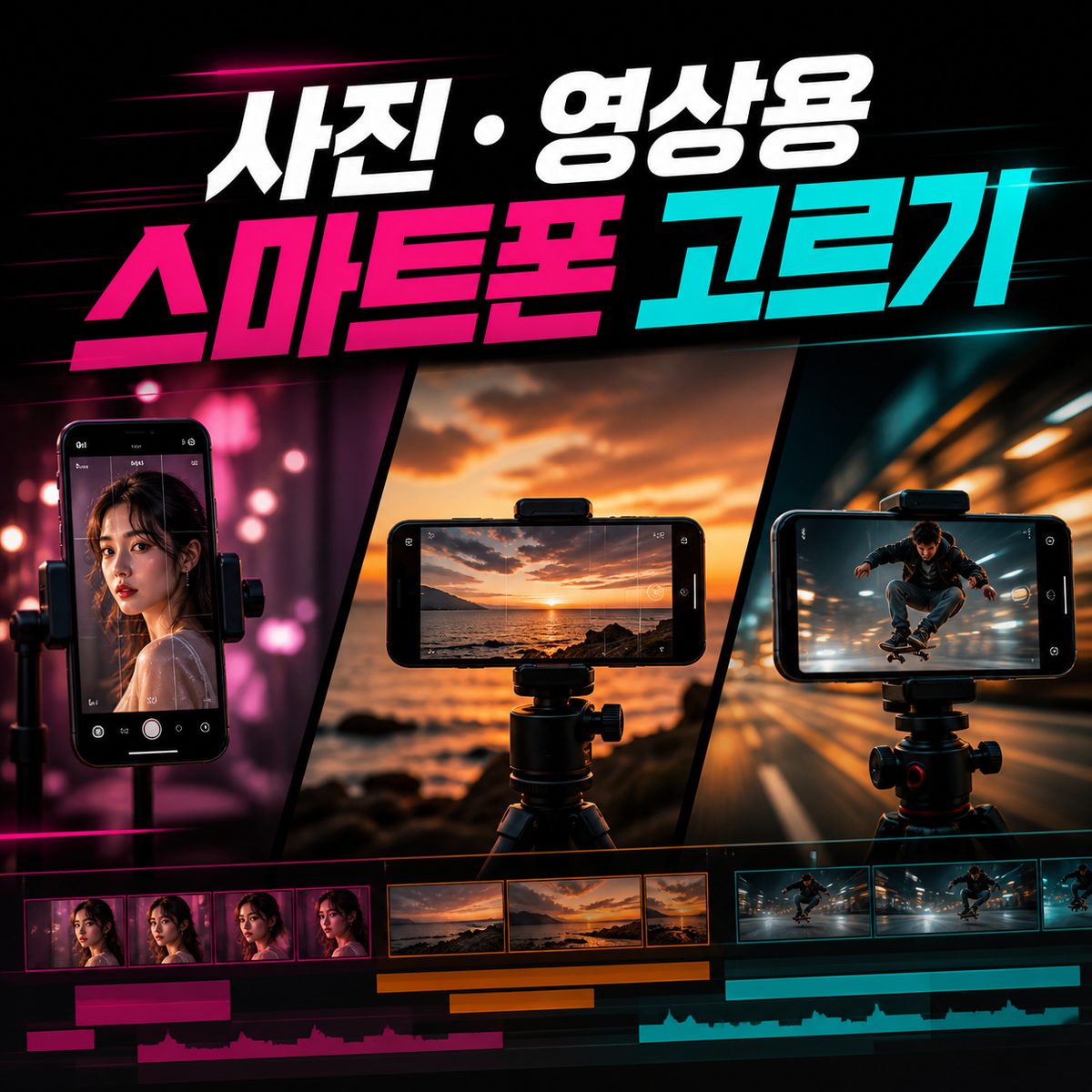 사진과 영상 촬영 목적별로 고르는 스마트폰 8종