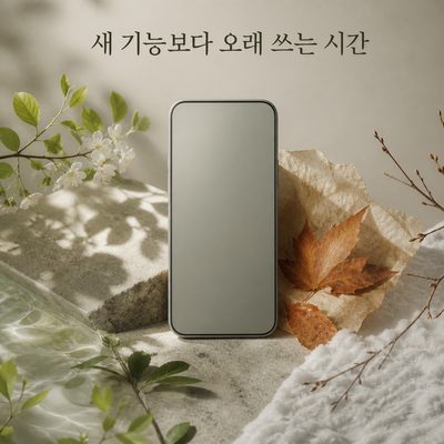 새 기능보다 오래 쓸 수 있는 시간을 보고 고르는 스마트폰