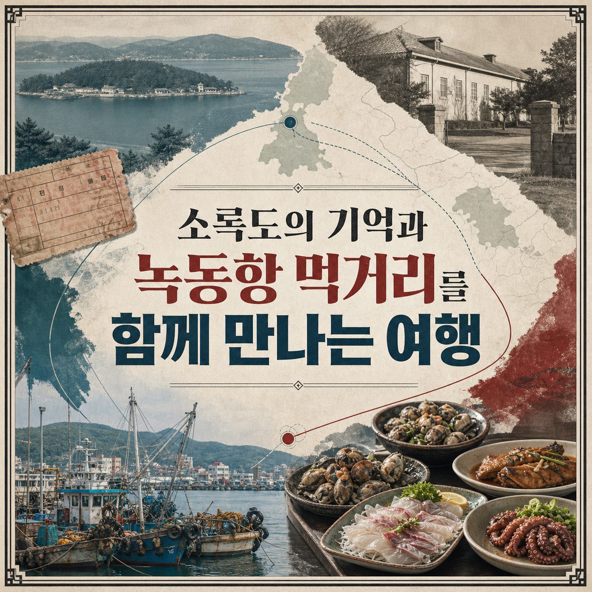 소록도의 기억과 녹동항 먹거리를 함께 만나는 여행