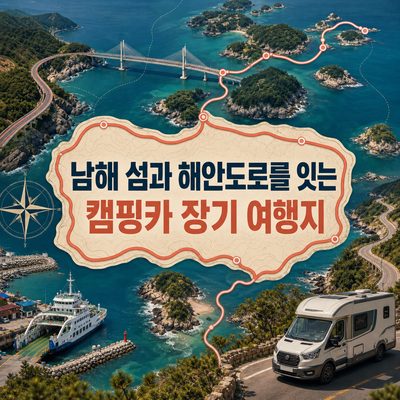 Long-term Road Trip Destinations Connecting the Islands and Coastal Roads of Namhae
