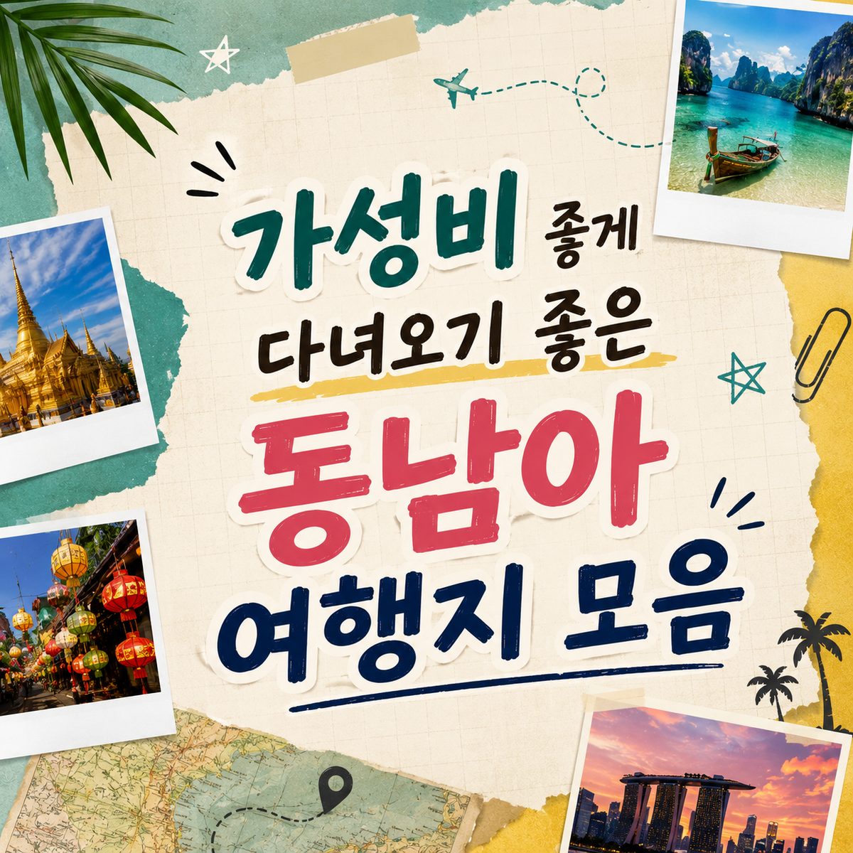 가성비 좋게 다녀오기 좋은 동남아 여행지 모음