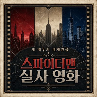 세 배우의 세계관을 따라가는 스파이더맨 실사 영화