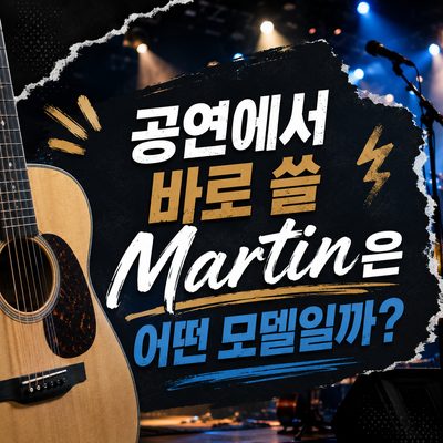 공연에서 바로 쓸 Martin은 어떤 모델일까?