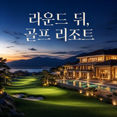 라운드가 끝나도 여행이 이어지는 골프 리조트