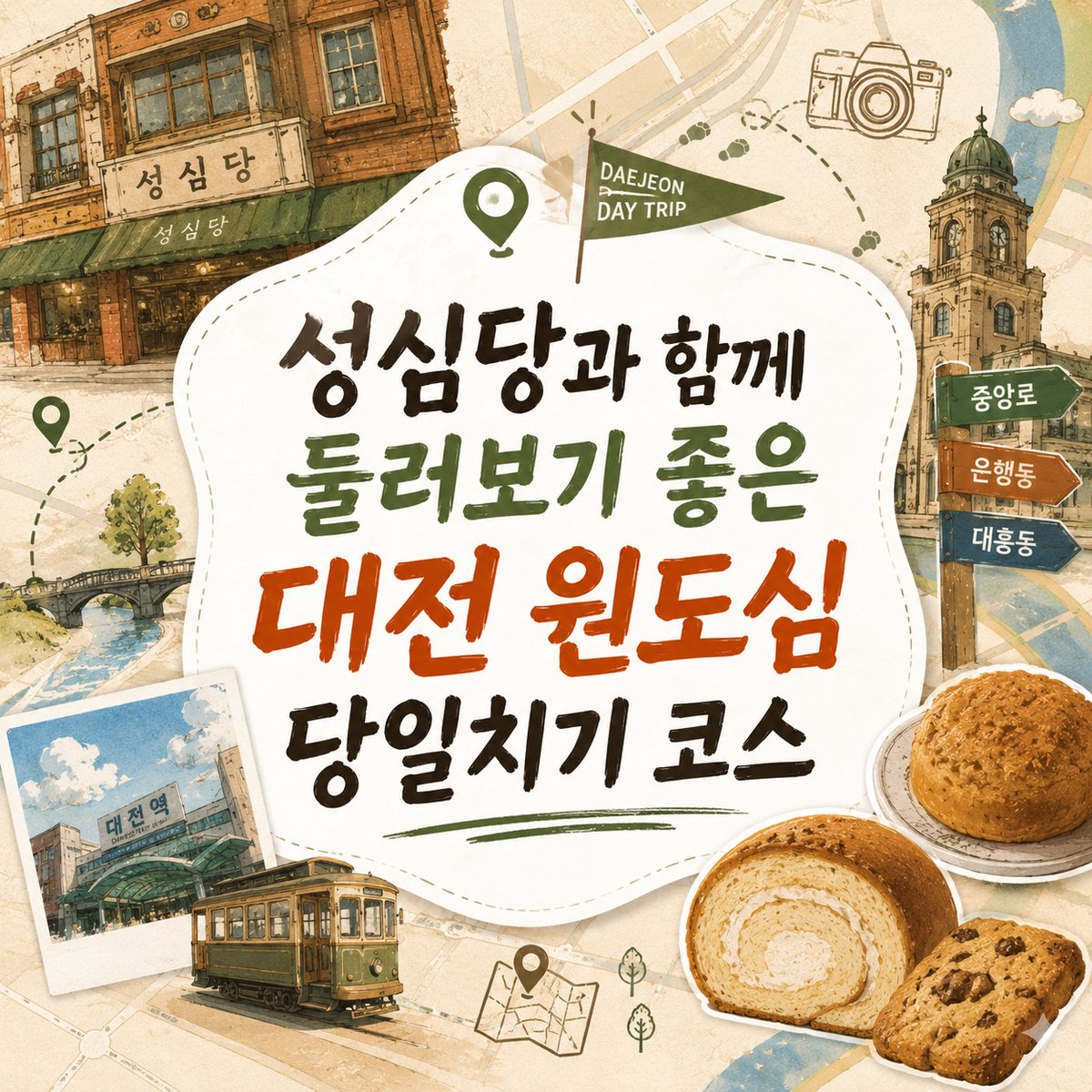 성심당과 함께 둘러보기 좋은 대전 원도심 당일치기 코스