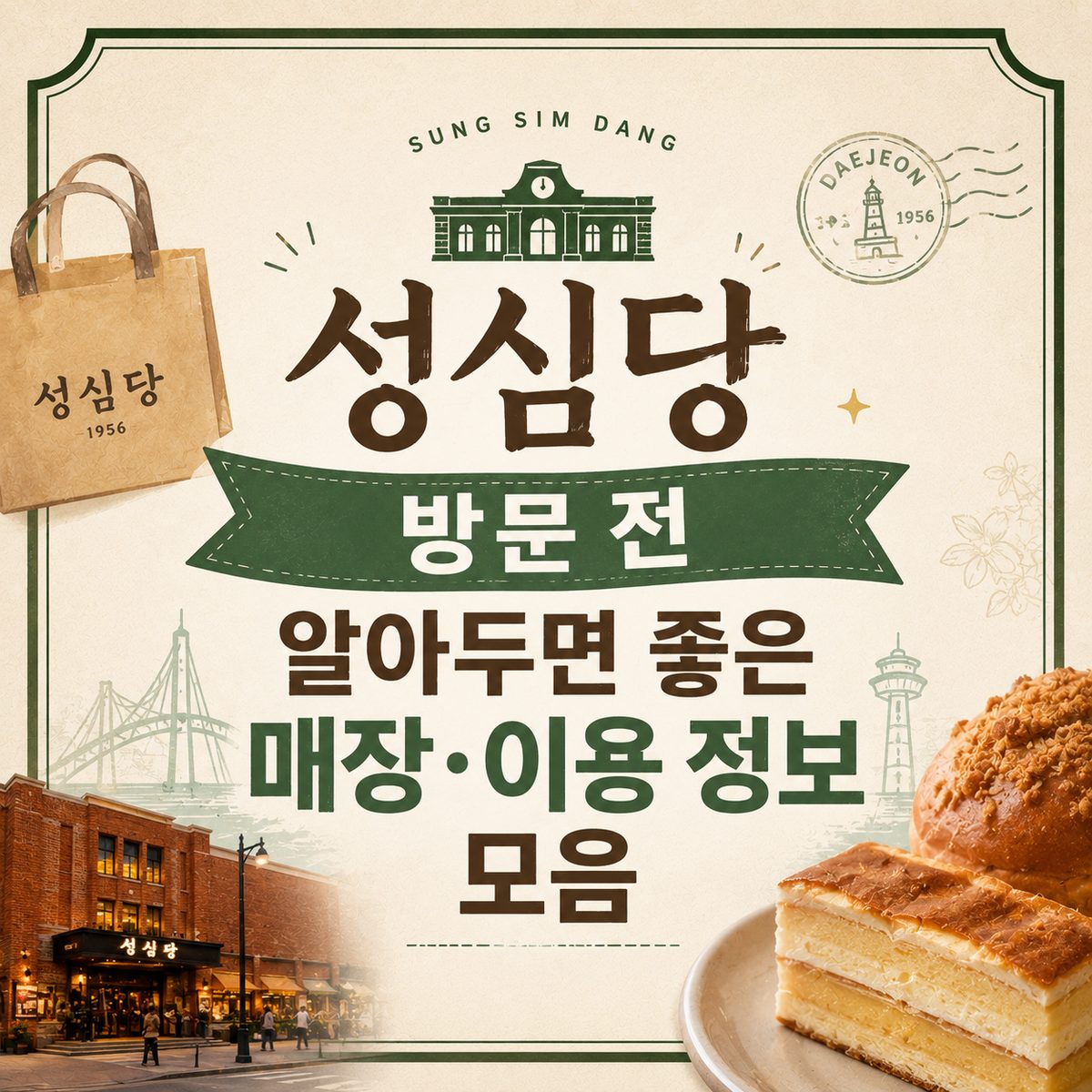 성심당 방문 전 알아두면 좋은 매장·이용 정보 모음