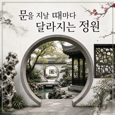 문 하나를 지날 때마다 달라지는 쑤저우의 정원