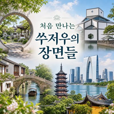 쑤저우가 처음이라면 놓치기 아까운 장면