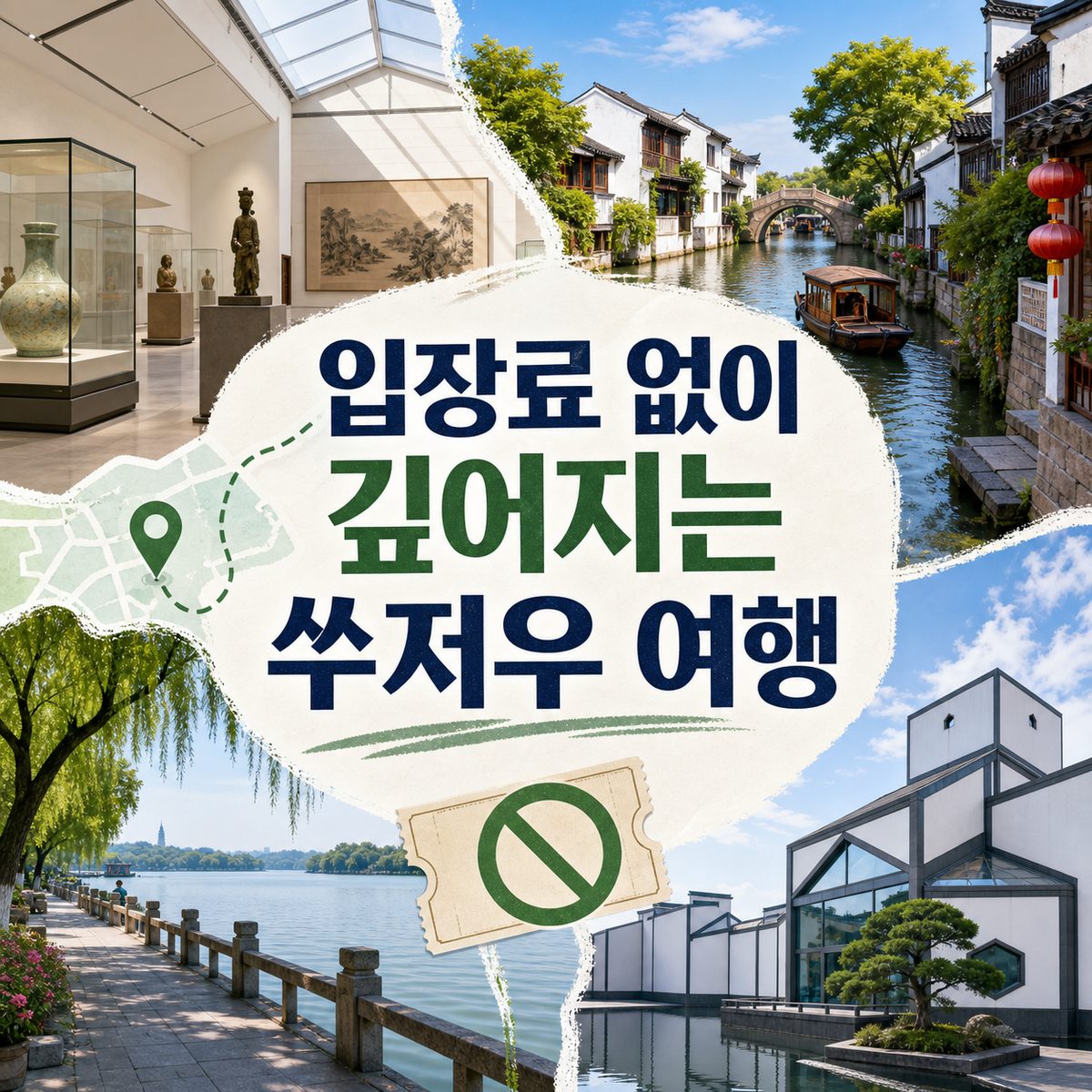 입장료 없이도 충분히 깊은 쑤저우 여행
