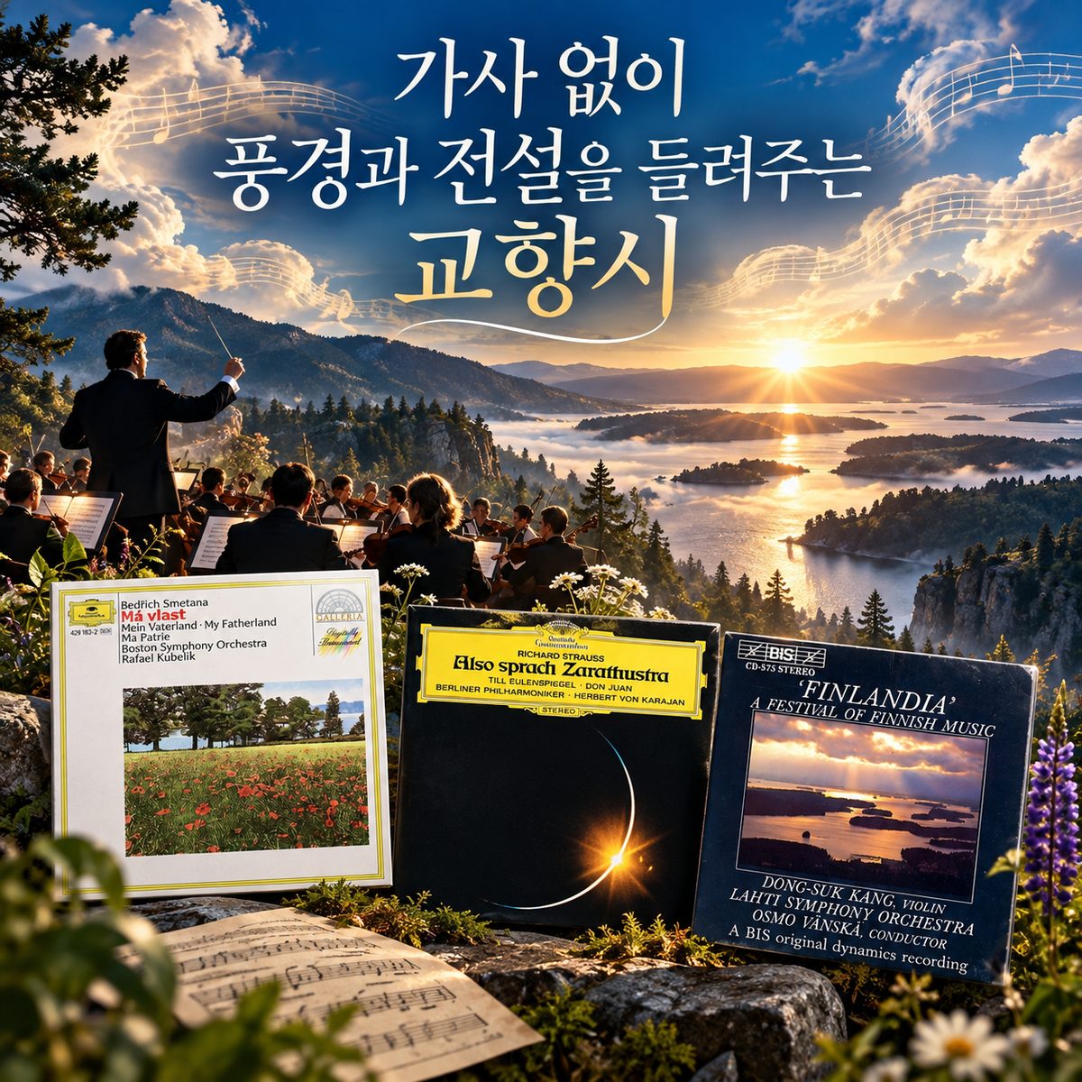 가사 없이 풍경과 전설을 들려주는 교향시