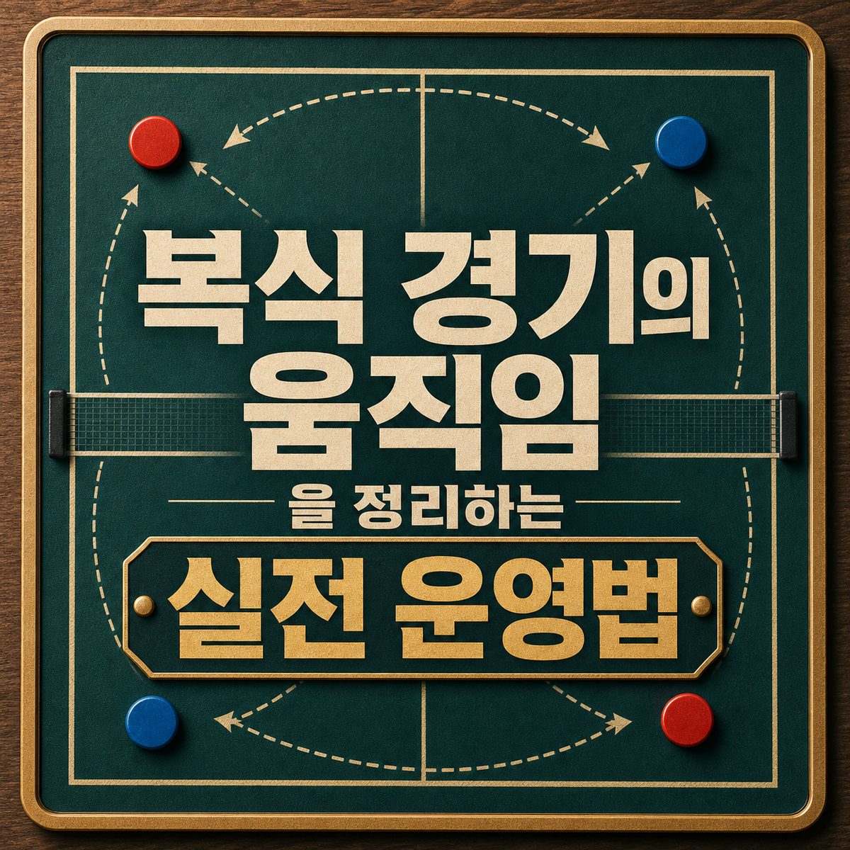 복식 경기의 움직임을 정리하는 실전 운영법