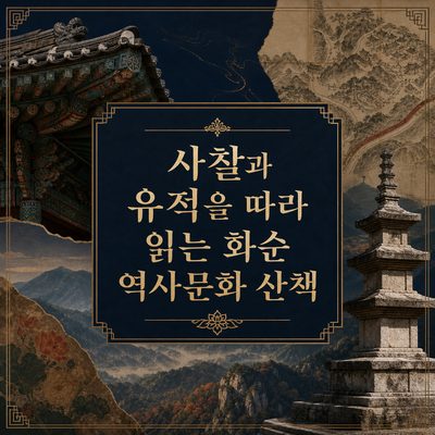 사찰과 유적을 따라 읽는 화순 역사문화 산책