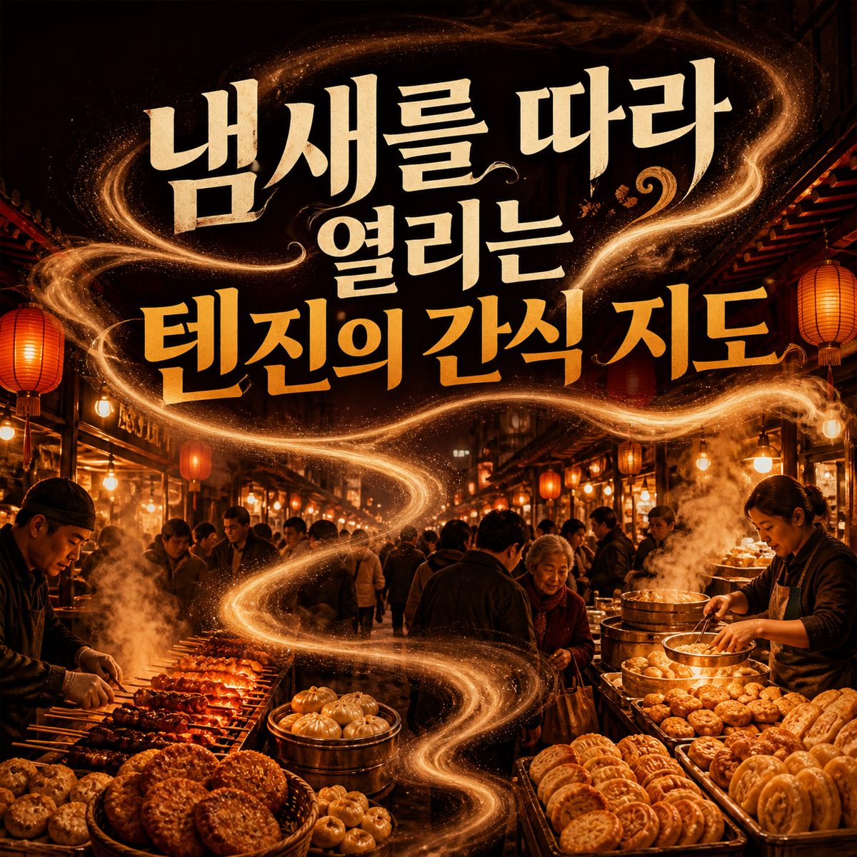 간판보다 냄새를 따라가면 톈진의 진짜 간식 지도가 열린다