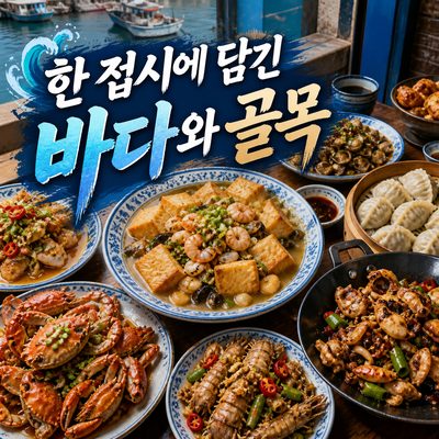 톈진 요리는 왜 한 접시에 바다와 골목이 함께 담길까