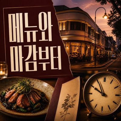 Tiong Bahru Dinner: Focus on the Menu and Closing Times
