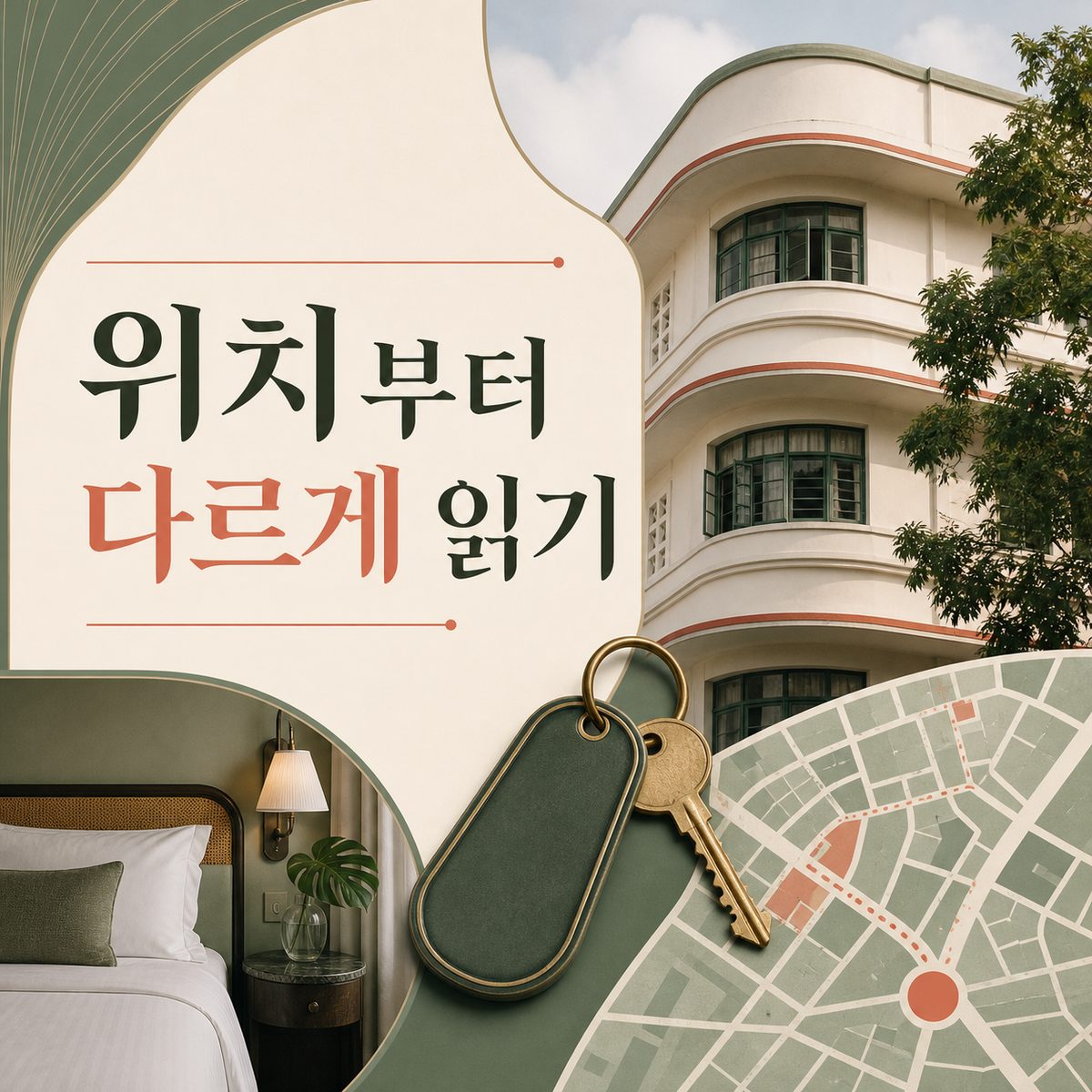티옹바루에서 자고 싶다면, 위치부터 다르게 읽기