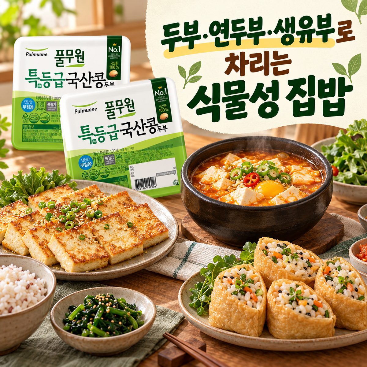 豆腐・絹ごし豆腐・生油揚げで作る植物性の家庭料理
